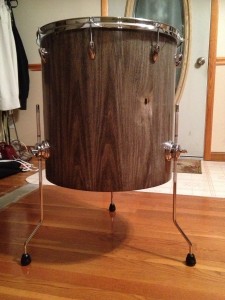 Poplar Floor Tom End Table